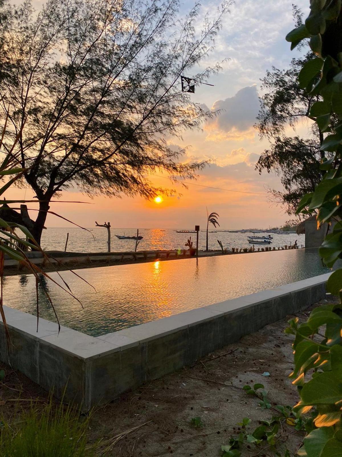 7SEAS Cottages Gili Air Exteriör bild